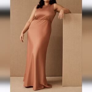 Sachin & Babi BHLDN Sedona Sunset Charmeuse Beckett Satin Maxi Dress 16